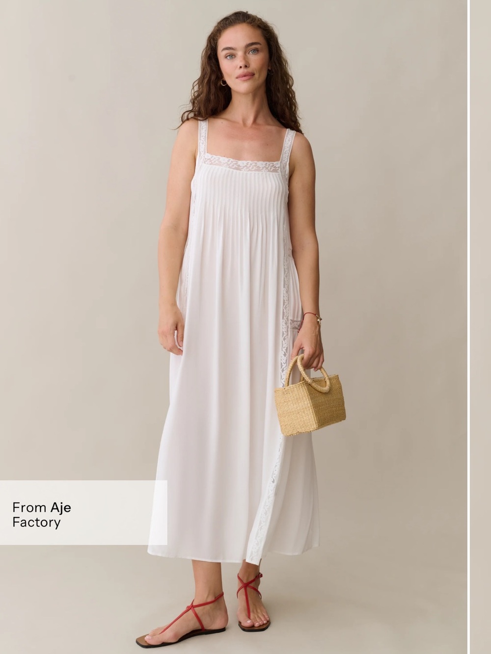 Few Moda Sorella Lucinda Maxi Dress with floral lace details.